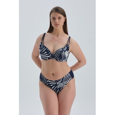 Dagi Navy Blue Bikiny S Vysokým Pásom Spodná Časť Čierna 38 Dagi Navy Blue Bikiny S Vysokým Pásom Spodná Časť Čierna 38