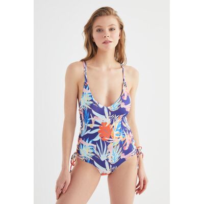 Trendyol Swimsuit - Multi-Color - Tropical 38 Trendyol Swimsuit - Multi-Color - Tropical 38