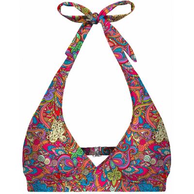 Dámske Bikiny Vrchný Diel Mr. Gugu & Miss Go Indian Pattern Xl Dámske Bikiny Vrchný Diel Mr. Gugu & Miss Go Indian Pattern Xl