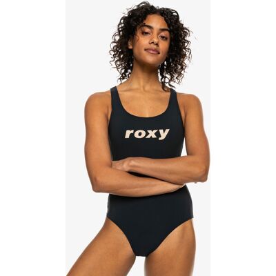 Women'S One-Piece Swimsuit Roxy Active Čierna Xs Women'S One-Piece Swimsuit Roxy Active Čierna Xs