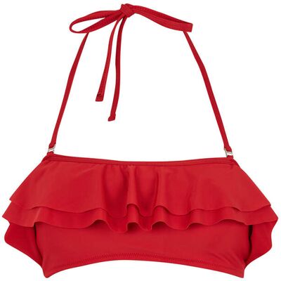 Defacto Regular Fit Bikiny Top Červená L Defacto Regular Fit Bikiny Top Červená L