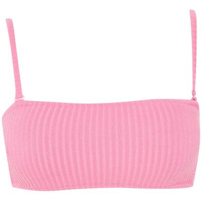 Defacto Regular Fit Bikini Top Ružová M Defacto Regular Fit Bikini Top Ružová M