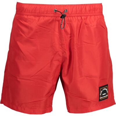KARL LAGERFELD BEACHWEAR Karl Lagerfeld Červené Pánske Plavky Červená S KARL LAGERFELD BEACHWEAR Karl Lagerfeld Červené Pánske Plavky Červená S