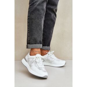 S. Barski Kožené Športové Topánky Dámske Sneakers S.Barski Šedá 38 S. Barski Kožené Športové Topánky Dámske Sneakers S.Barski Šedá 38