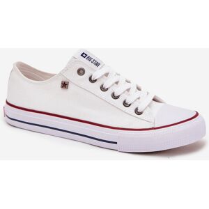 Big Star Shoes Pánske Nízke Textilné Tenisky Big Star Biela 45 Big Star Shoes Pánske Nízke Textilné Tenisky Big Star Biela 45