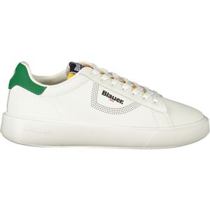 Biele Pánske Športové Tenisky Blauer Biela 42 Biele Pánske Športové Tenisky Blauer Biela 42