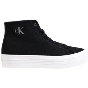 Calvin Klein Jeans Vysoké Tenisky Čierna 41 Calvin Klein Jeans Vysoké Tenisky Čierna 41