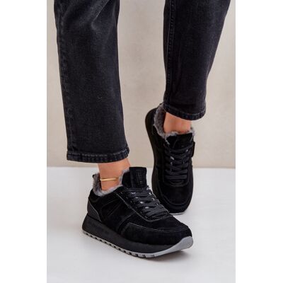 Big Star Shoes Dámske Tenisky S Kožušinou A Lesklým Prvkom Big Star Čierna 37 Big Star Shoes Dámske Tenisky S Kožušinou A Lesklým Prvkom Big Star Čierna 37