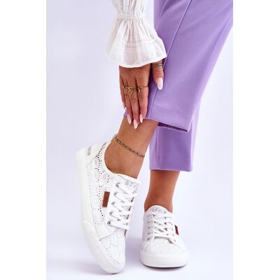 BIG STAR SHOES Dámske Tenisky Big Star Detailed Biela 40 BIG STAR SHOES Dámske Tenisky Big Star Detailed Biela 40