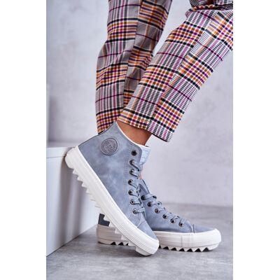BIG STAR SHOES Dámske Tenisky Kesi Warm Šedá 36 BIG STAR SHOES Dámske Tenisky Kesi Warm Šedá 36