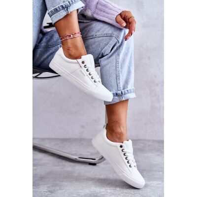 Dámske Tenisky Big Star Shoes Classic Biela 37 Dámske Tenisky Big Star Shoes Classic Biela 37