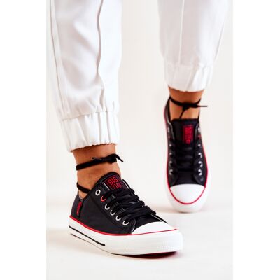 Dámske Tenisky Big Star Shoes Leather Čierna 37 Dámske Tenisky Big Star Shoes Leather Čierna 37