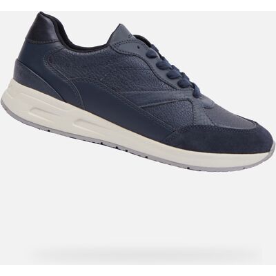 Dark Blue Women'S Sneakers Geox Bulmya - Women'S Modrá 38 Dark Blue Women'S Sneakers Geox Bulmya - Women'S Modrá 38
