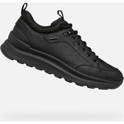 Black Men'S Sneakers Geox Spherica Actif X2 - Men'S Šedá 45 Black Men'S Sneakers Geox Spherica Actif X2 - Men'S Šedá 45