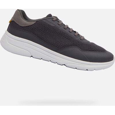 Dark Grey Men'S Sneakers Geox Klaiver - Men'S Šedá 43-46 Dark Grey Men'S Sneakers Geox Klaiver - Men'S Šedá 43-46