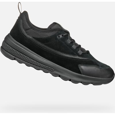 Black Men'S Geox Spherica Actif Sneakers - Men'S Čierna 43-46 Black Men'S Geox Spherica Actif Sneakers - Men'S Čierna 43-46