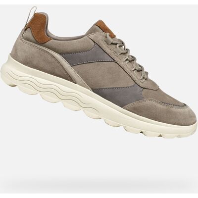 Grey Men'S Sneakers Geox - Men'S Šedá 43-46 Grey Men'S Sneakers Geox - Men'S Šedá 43-46