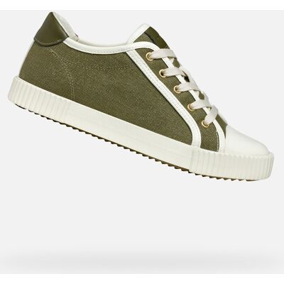 Light Green Women'S Sneakers Geox Blomiee - Women'S Šedá 37 Light Green Women'S Sneakers Geox Blomiee - Women'S Šedá 37