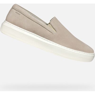 Beige Men'S Sneakers Geox Deiven - Men'S Krémová 44 Beige Men'S Sneakers Geox Deiven - Men'S Krémová 44