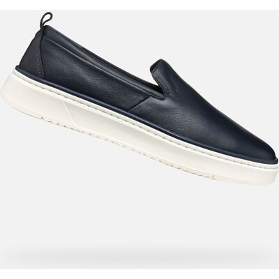 Dark Blue Men'S Sneakers Geox Zackerty - Men'S Šedá 42 Dark Blue Men'S Sneakers Geox Zackerty - Men'S Šedá 42