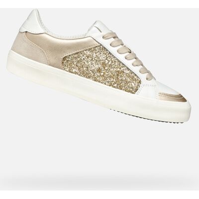 White Women'S Sneakers Geox Emmeleny - Women'S Biela 38 White Women'S Sneakers Geox Emmeleny - Women'S Biela 38