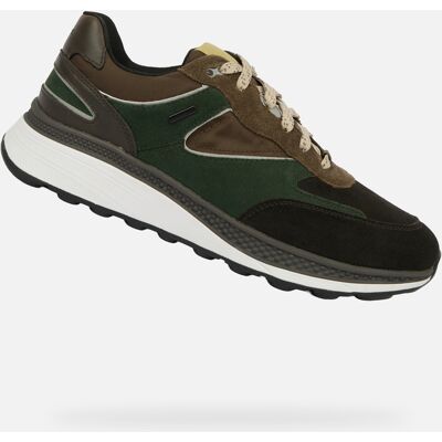 Green Men'S Geox Spherica Actif X1 Sneakers - Mens Čierna 42 Green Men'S Geox Spherica Actif X1 Sneakers - Mens Čierna 42