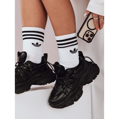DStreet Dámske Čierne Sneakersy Na Hrubej Podrážke Čierna 39 DStreet Dámske Čierne Sneakersy Na Hrubej Podrážke Čierna 39