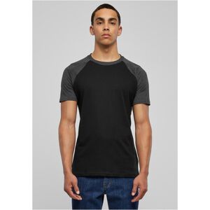 Urban Classics Raglan Contrasting T-Shirt Blk/cha Čierna L Urban Classics Raglan Contrasting T-Shirt Blk/cha Čierna L
