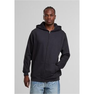 Urban Classics Basic Essential Zip Hoody Navy Čierna 5xl Urban Classics Basic Essential Zip Hoody Navy Čierna 5xl