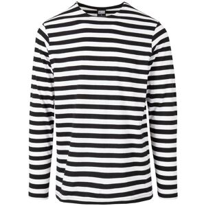 Urban Classics Regular Stripe Ls White/black S Urban Classics Regular Stripe Ls White/black S