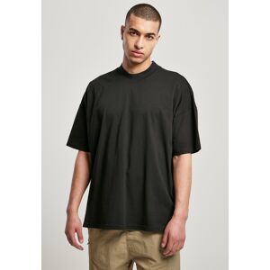 Urban Classics Oversized Mock Neck Tee Black Čierna L Urban Classics Oversized Mock Neck Tee Black Čierna L