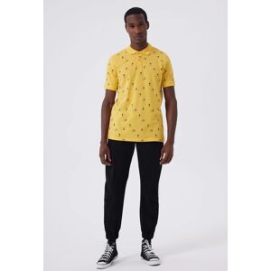 Lee Cooper Palm Men'S Pique Polo Neck T-Shirt Oranžová M Lee Cooper Palm Men'S Pique Polo Neck T-Shirt Oranžová M