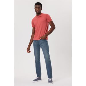 Lee Cooper Miless Men'S Polo Collar T-Shirt Ružová L Lee Cooper Miless Men'S Polo Collar T-Shirt Ružová L