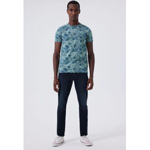 Lee Cooper Joseph 1 Men'S O-Neck Pique T-Shirt Modrá S Lee Cooper Joseph 1 Men'S O-Neck Pique T-Shirt Modrá S