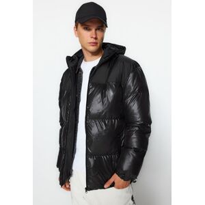 Trendyol Black Pánsky Regular Fit Látkový Blok Odolný Voči Vode A Vetru Odolný Nafúknutý Zimný Kabát. Čierna S Trendyol Black Pánsky Regular Fit Látkový Blok Odolný Voči Vode A Vetru Odolný Nafúknutý Zimný Kabát. Čierna S