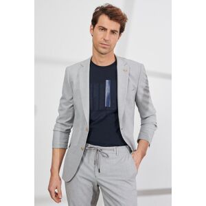 ALTINYILDIZ CLASSICS Pánsky Sivý Oblek Altınyıldız Classics Slim Fit Šedá 56–6 Drop ALTINYILDIZ CLASSICS Pánsky Sivý Oblek Altınyıldız Classics Slim Fit Šedá 56–6 Drop