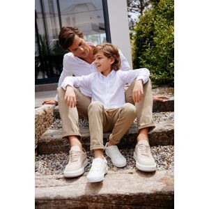 Altinyildiz Classics Pánske Béžové Úzke Nohavice Slim Fit Z Pružnej A Pohodlnej Bavlny. Hnedá 54 Altinyildiz Classics Pánske Béžové Úzke Nohavice Slim Fit Z Pružnej A Pohodlnej Bavlny. Hnedá 54