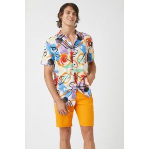 Koton 5 Pocket Gabardine Shorts Oranžová 48 Koton 5 Pocket Gabardine Shorts Oranžová 48