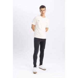 Defacto Super Skinny Extra Slim Fit Normal Waist Extra Skinny Leg Jeans Šedá 36/32 Defacto Super Skinny Extra Slim Fit Normal Waist Extra Skinny Leg Jeans Šedá 36/32