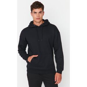 Pánska Mikina Trendyol Basic Čierna Xs Pánska Mikina Trendyol Basic Čierna Xs