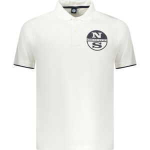 Pánske Biele Polo Tričko North Sails Biela L Pánske Biele Polo Tričko North Sails Biela L