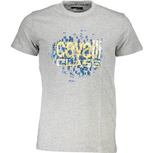 Cavalli Class Pánske Tričko S Krátkym Rukávom Šedá Xl Cavalli Class Pánske Tričko S Krátkym Rukávom Šedá Xl