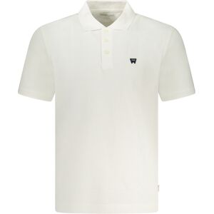 Biele Pánske Polo Tričko Wrangler Biela S Biele Pánske Polo Tričko Wrangler Biela S