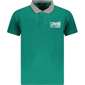 Cavalli Class Pánske Polo Tričko Zelené Zelená Xl Cavalli Class Pánske Polo Tričko Zelené Zelená Xl