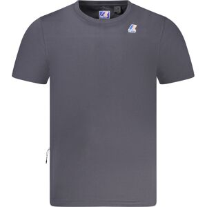 K-Way Men'S Short-Sleeved T-Shirt Blue Čierna S K-Way Men'S Short-Sleeved T-Shirt Blue Čierna S