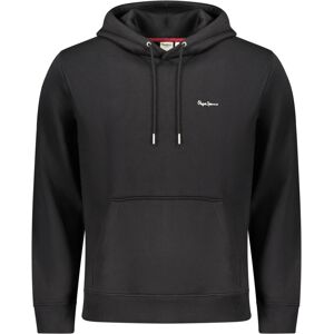 Pepe Jeans Čierna Pánska Mikina S Kapucňou Xl Pepe Jeans Čierna Pánska Mikina S Kapucňou Xl