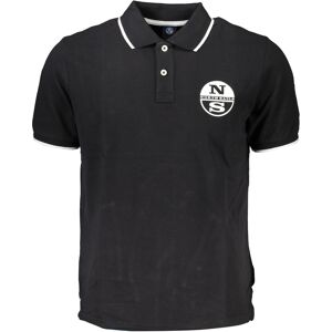 Čierne Pánske Polo Tričko North Sails Čierna L Čierne Pánske Polo Tričko North Sails Čierna L