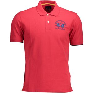 Červené Pánske Polo Tričko La Martina Červená M Červené Pánske Polo Tričko La Martina Červená M