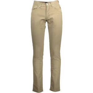 Pánske Béžové Nohavice Gant Kaki 35 L34 Pánske Béžové Nohavice Gant Kaki 35 L34