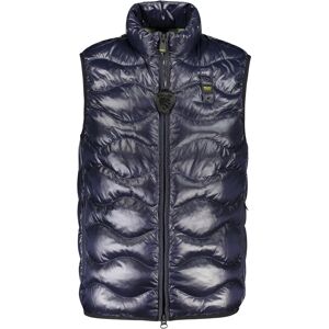 BLAUER APPAREL Modrá Pánska Mikina Na Zips M BLAUER APPAREL Modrá Pánska Mikina Na Zips M